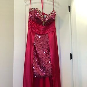 Hi Lo cocktail dress